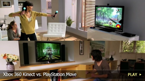 Xbox 360 Kinect vs. PlayStation Move