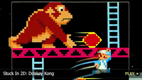 Stuck In 2D: Donkey Kong
