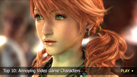 Top 10: Annoying Video Game Characters