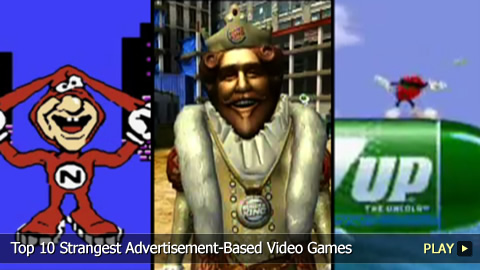 Top 10 Strangest Advertisement-Based Video Games