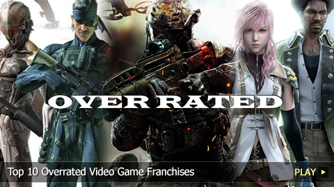 Top 10 Overrated Video Game Franchises
