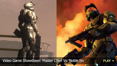 Video Game Showdown: Master Chief Vs. Noble Six