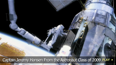 Captain Jeremy Hansen From the Astronaut Class of 2009