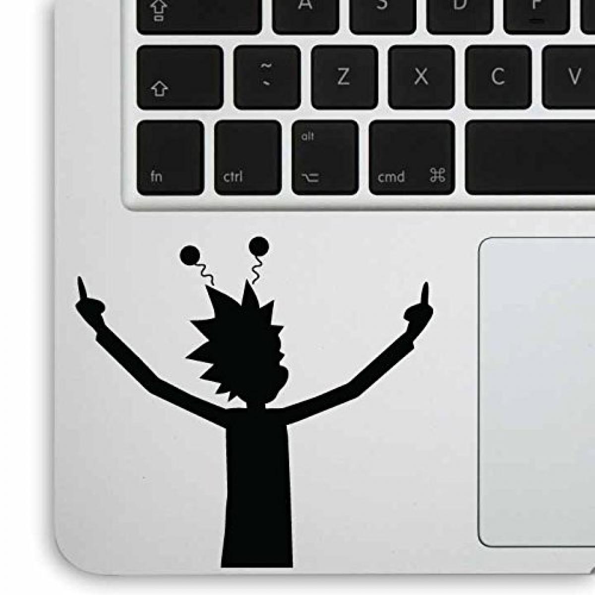 Rick and Morty Laptop Sticker