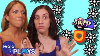 WatchMojo Lady Loses It Playing Super Mario Maker 2
