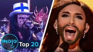 Top 20 Eurovision Song Contest Songs