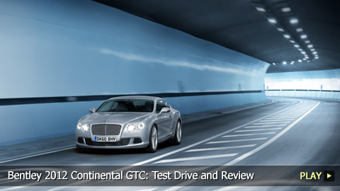 Bentley 2012 Continental GTC: Test Drive and Review