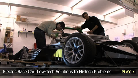 Electric Race Car: Low-Tech Solutions to Hi-Tech Problems