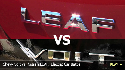 Chevy Volt vs. Nissan LEAF: Electric Car Battle