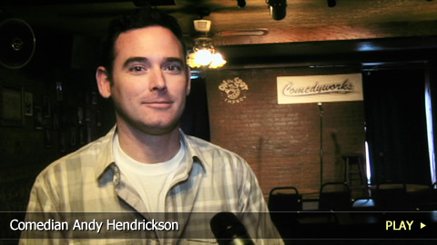 Comedian Andy Hendrickson