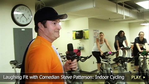 Laughing Fit with Comedian Steve Patterson: Indoor Cycling