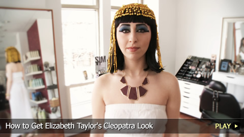 How to Get Elizabeth Taylor's Cleopatra Look