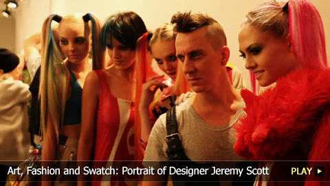 Art, Fashion and Swatch: Portrait of Fashion Designer Jeremy Scott
