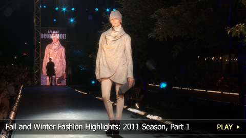 Fall and Winter Fashion Highlights: 2011 Season, Part 1
