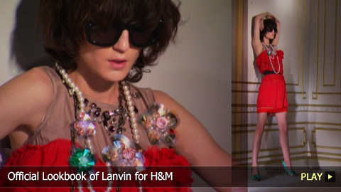 Official Lookbook of Lanvin for H&M