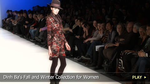 Dinh Ba's Fall and Winter Collection for Women