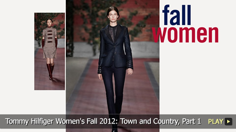 Tommy Hilfiger Women's Fall 2012 Collection: Town and Country, Part 1