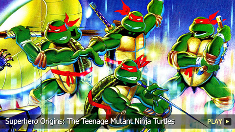 Superhero Origins: The Teenage Mutant Ninja Turtles