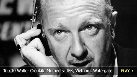 Top 10 Walter Cronkite Moments: JFK, Vietnam, Watergate