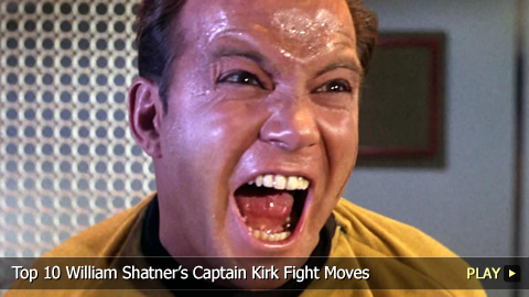 Top 10 William Shatner’s Captain Kirk Fight Moves