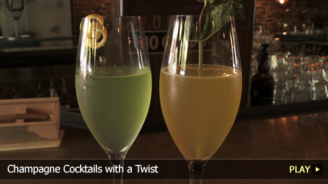 Champagne Cocktails with a Twist