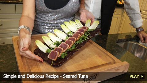 Simple and Delicious Recipe - Seared Tuna