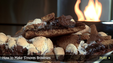 How to Make S'mores Brownies