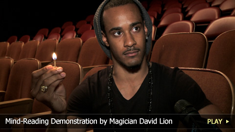 Mind-Reading Demonstration by Magician David Lion