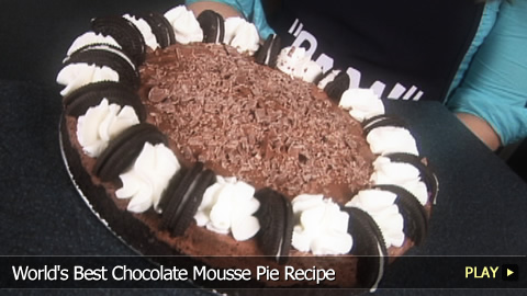 World's Best Chocolate Mousse Pie Recipe