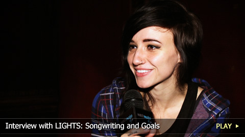 Interview with LIGHTS: Songwriting and Goals