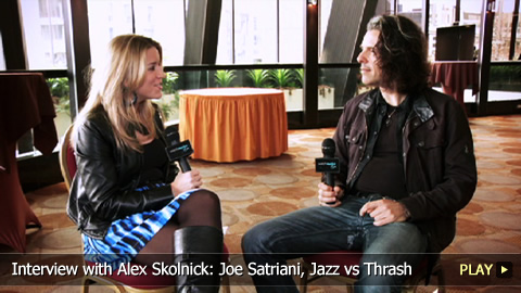 Interview with Alex Skolnick: Joe Satriani, Jazz vs Thrash