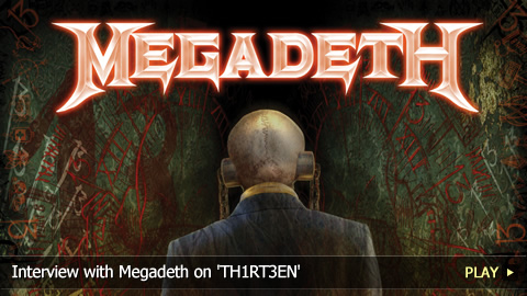 Interview with Megadeth on 