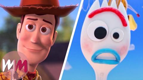 Disney Pixar Toy Story 4 Talking Forky changes expression and