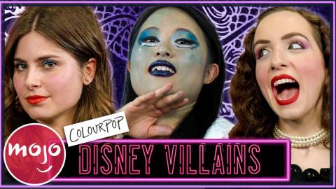 We Try ColourPop's Disney Villains Collection & Recreate Looks