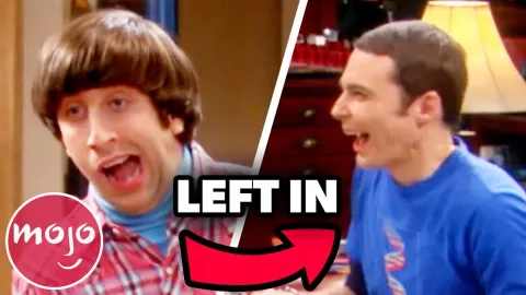 Top 10 Times The Big Bang Theory Cast Couldn't Keep a Straight Face