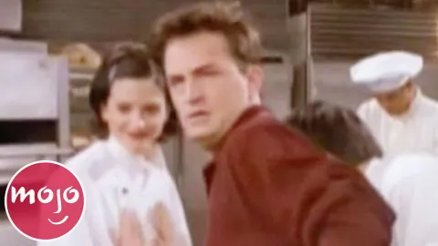 Top 20 Times Matthew Perry Sabotaged a Scene on Friends