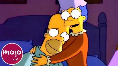 Top 10 Sweetest Homer & Marge Simpson Moments