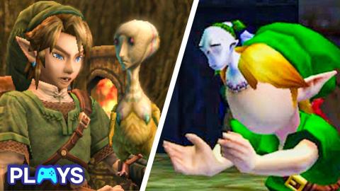 The Legend of Zelda: Ocarina of Time, 10 Differences Between Video