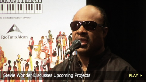 Stevie Wonder Discusses Upcoming Projects