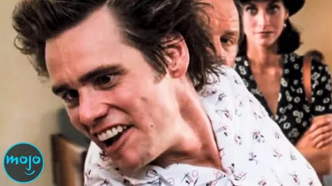 Top 10 Jim Carrey Scenes Where He Goes ALL OUT 