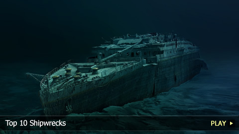 Top 10 Shipwrecks