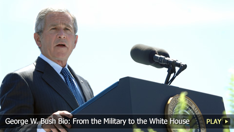 George W. Bush Bio: From the Military to the White House