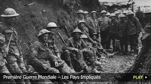 Première Guerre Mondiale – Les Pays Impliqués