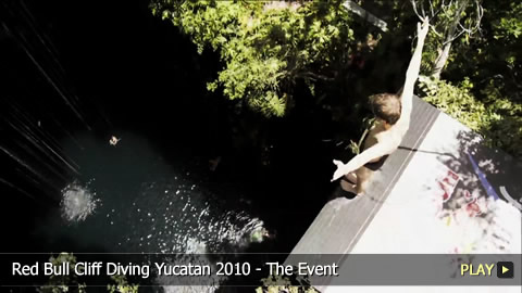 Red Bull Cliff Diving Yucatan 2010 - The Event