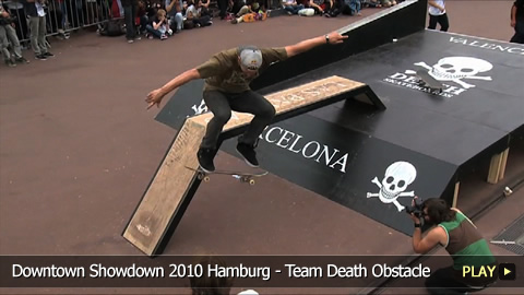 Vans Downtown Showdown 2010 Hamburg - Team Death Obstacle