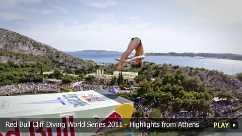 Red Bull Cliff Diving World Series 2011 - Highlights from the Athens Competition