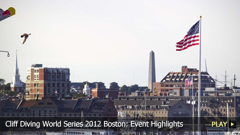 Cliff Diving World Series 2012 Boston: Event Highlights