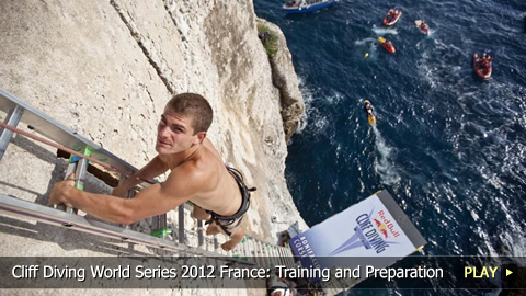 Cliff Diving World Series 2012 France: Training and Preparation