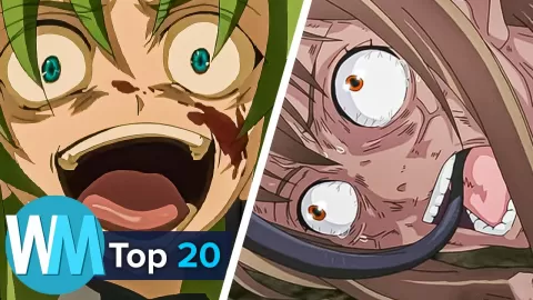 TOP 20 des MORTS les plus DÉGOÛTANTES des animes !