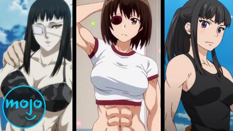 Top 10 Ripped Anime Girls 